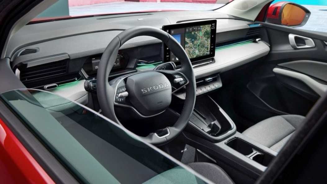 Škoda Epiq Electric Car Lease Interior