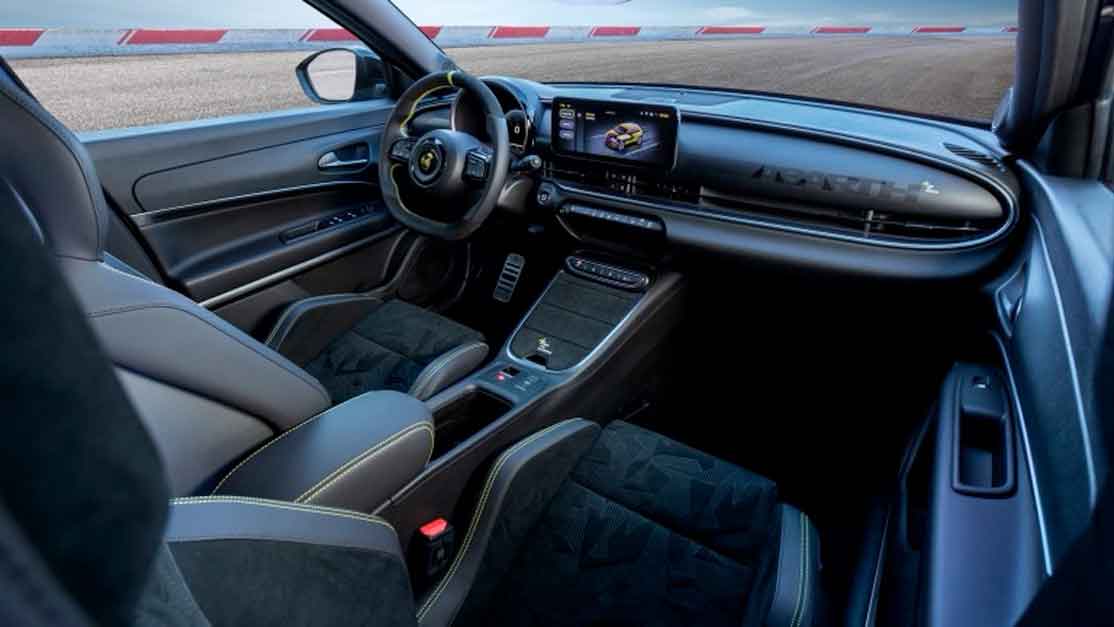 Abarth 600e Electric Car Lease Interior