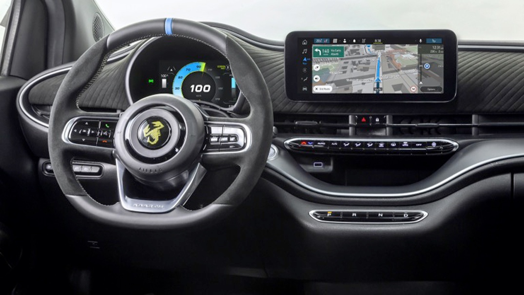Abarth 500e Electric Car Lease Interior