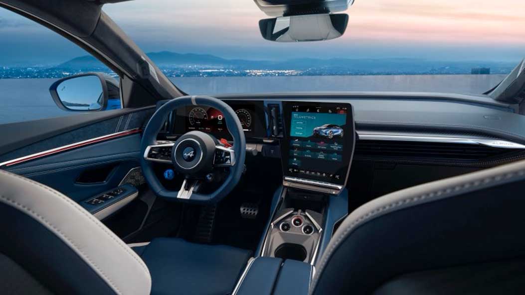 Alpine A390 Electric Car Lease Interior