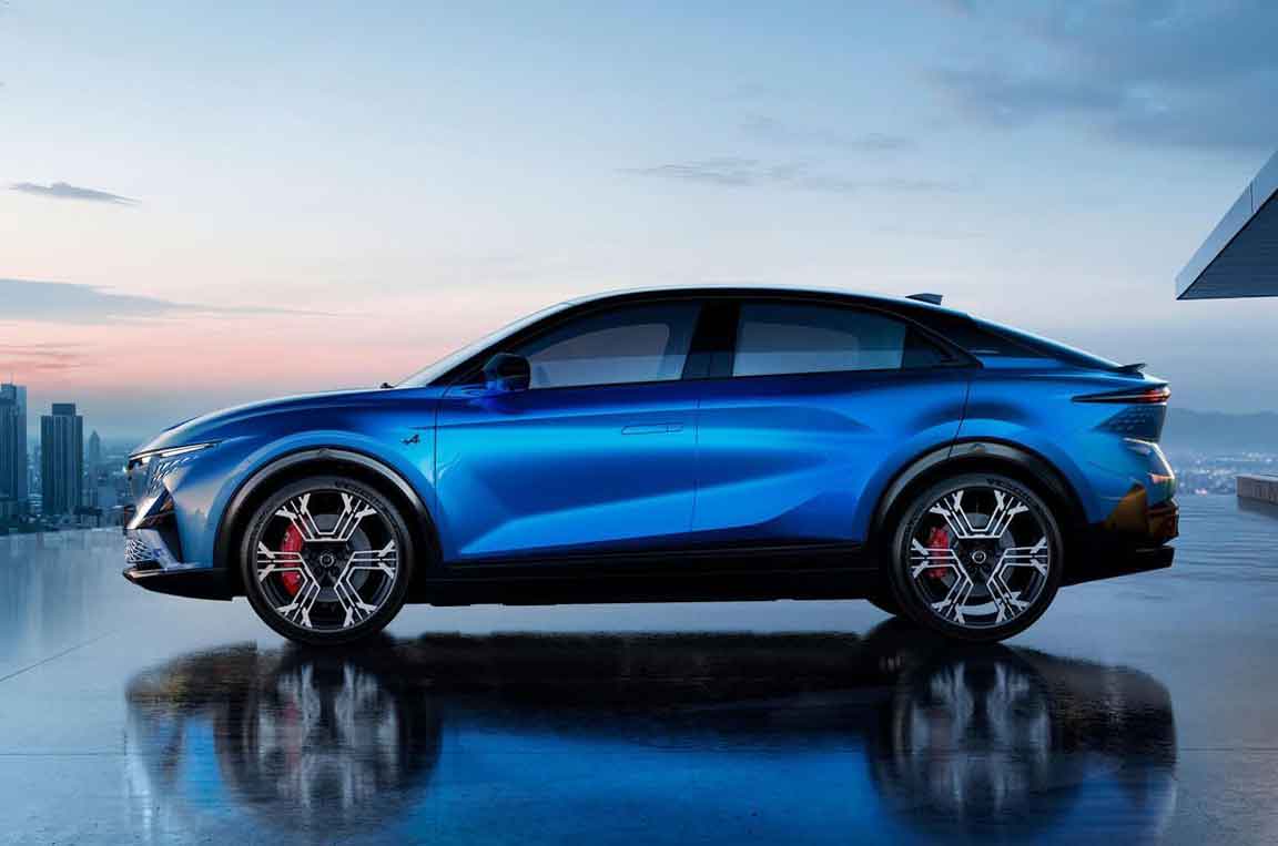 Alpine A390 Electric Car Lease UK
