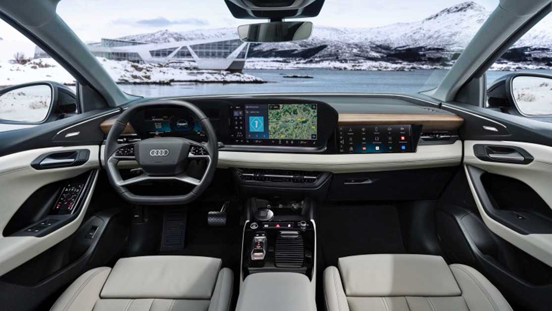 Audi Q6 Electric Car Lease Interior
