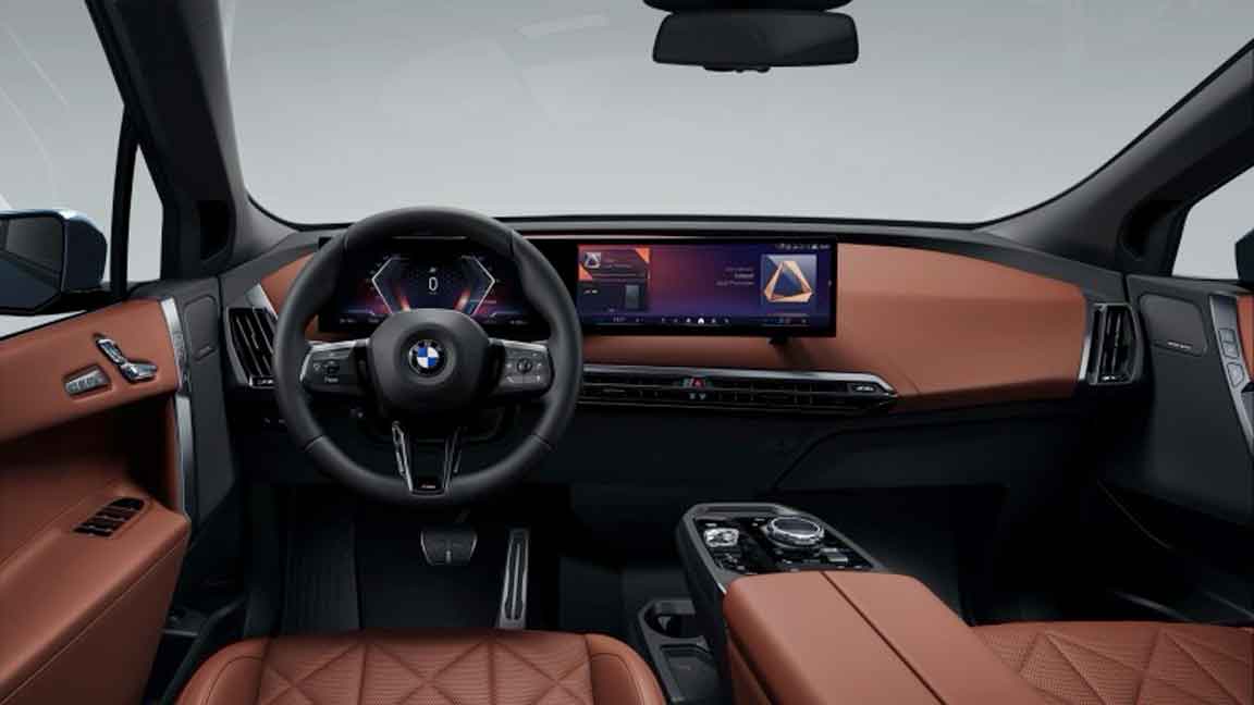 BMW iX SUV Electric Car Lease Interior