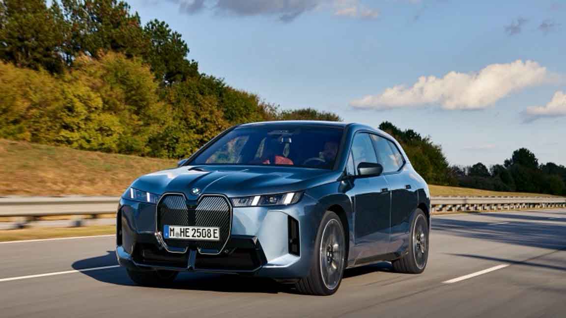 BMW iX SUV Electric Car Lease UK