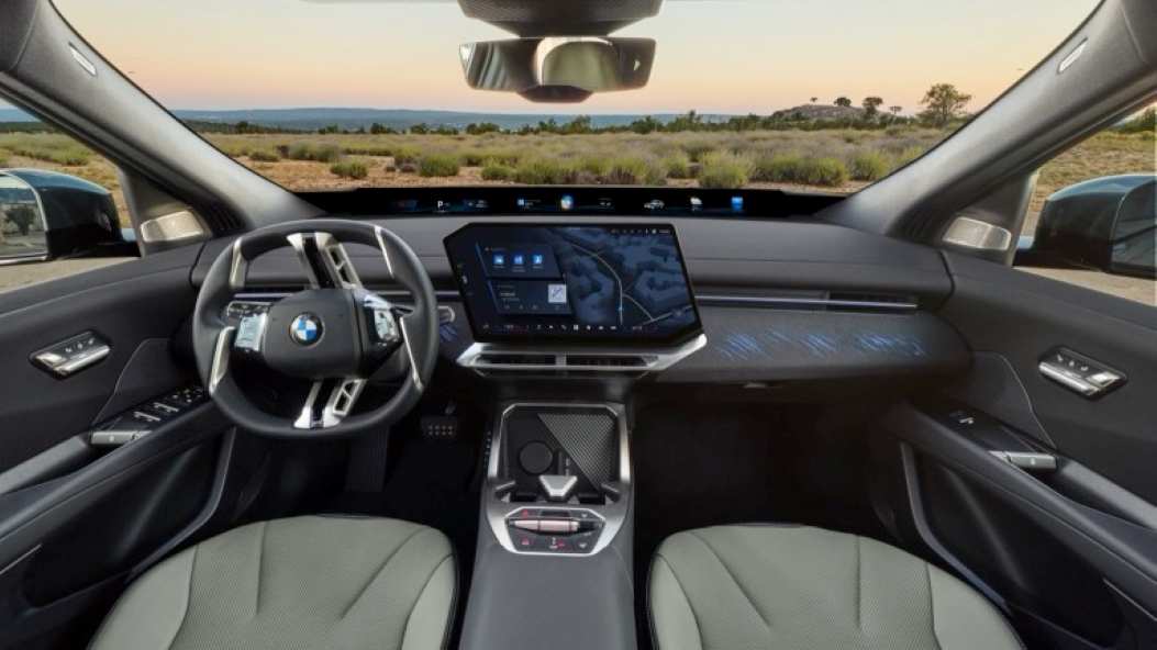 BMW iX4 Electric Car Lease Interior