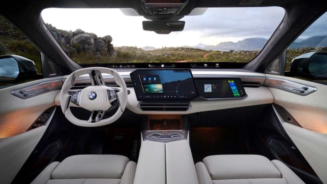 BMW iX5 Electric Car Lease Interior