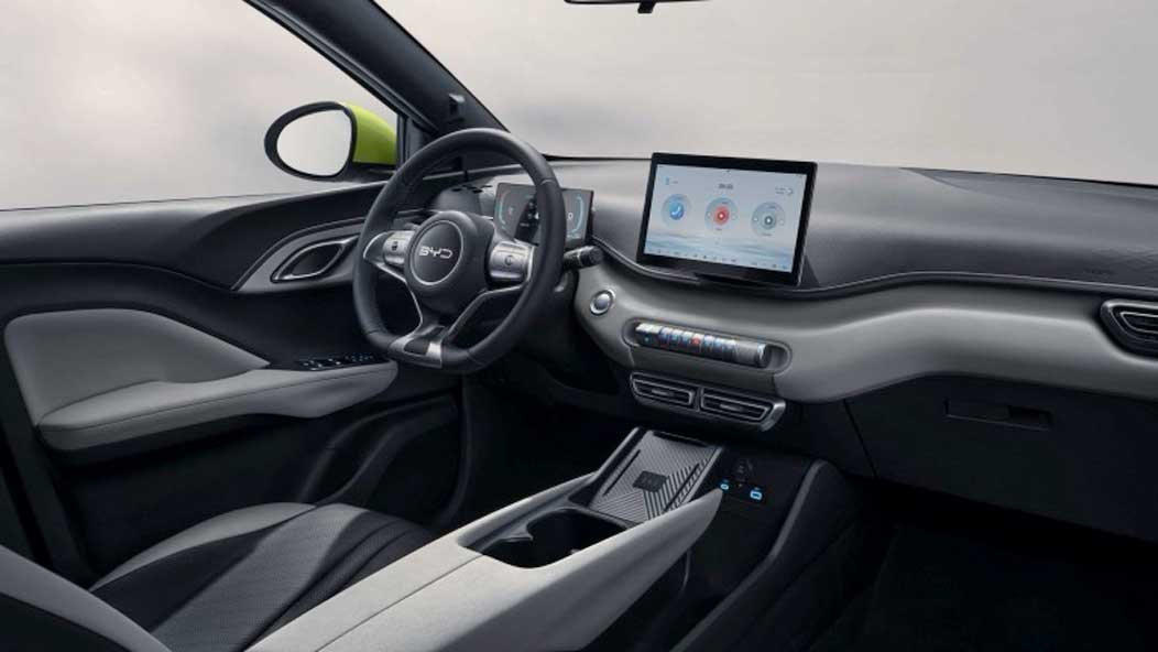 BYD Dolphin Surf Electric Car Lease Interior