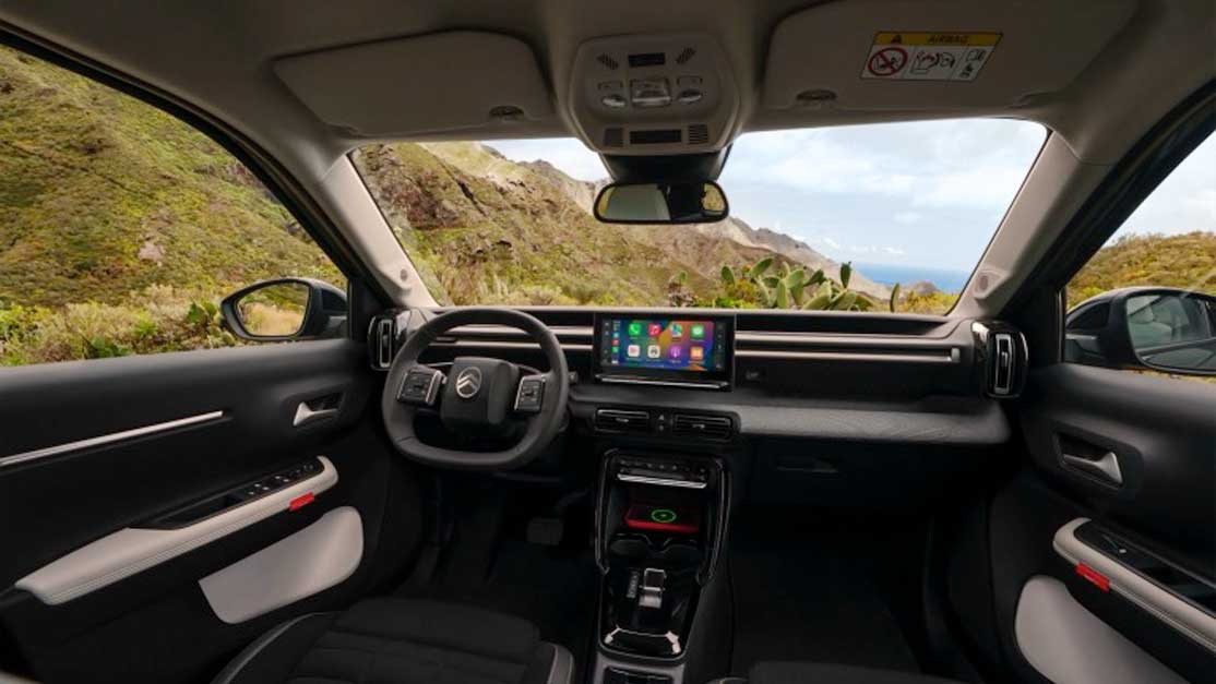 Citroen e-C3 Aircross Electric Car Lease Interior