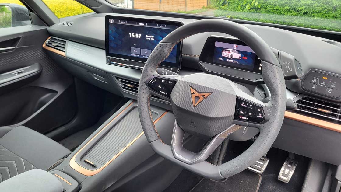 Cupra Born Electric Hatchback 150kW V1 58kWh 5dr Auto Electric Car Lease Interior