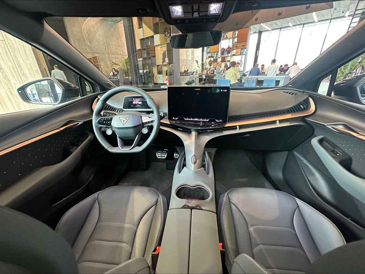 Cupra Tavascan Electric Car Lease Interior