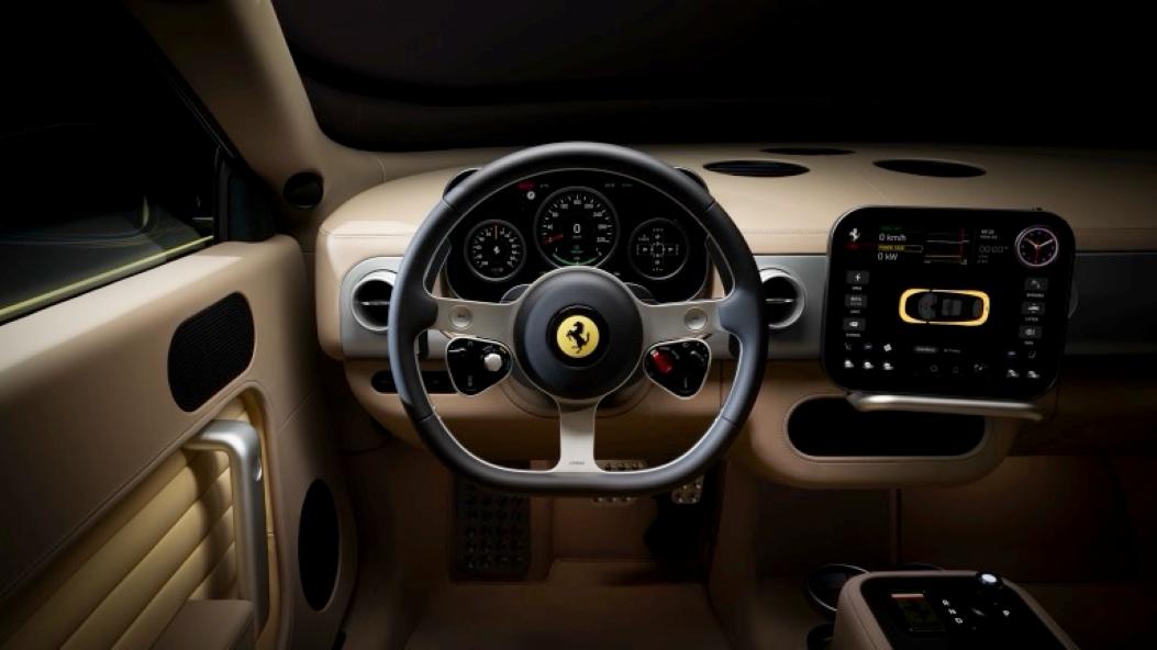 Ferrari Luce Electric Car Lease Interior