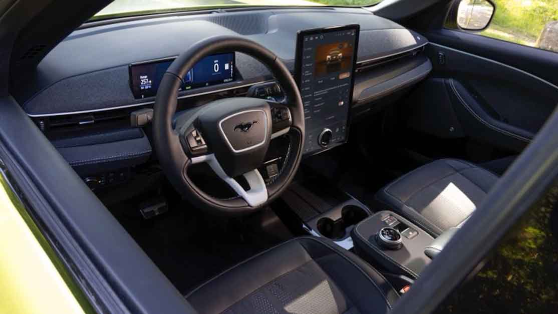 Ford Mustang Mach-E 358kW GT 91kWh AWD 5dr Auto [Rally Pack] Electric Car Lease Interior