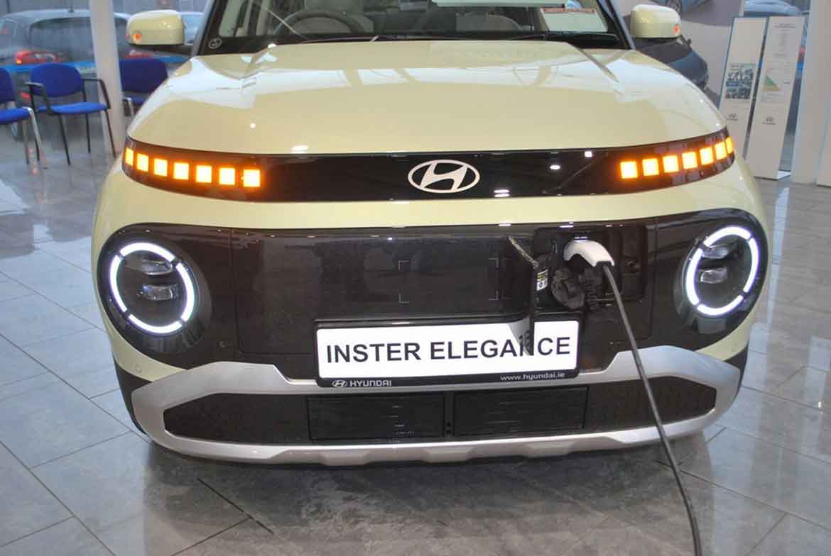 Hyundai INSTER Electric Car lease UK