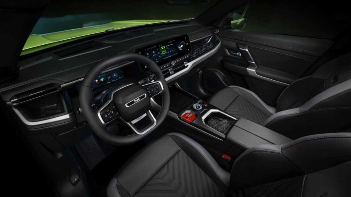 Jeep Compass SUV Electric Car Lease Interior