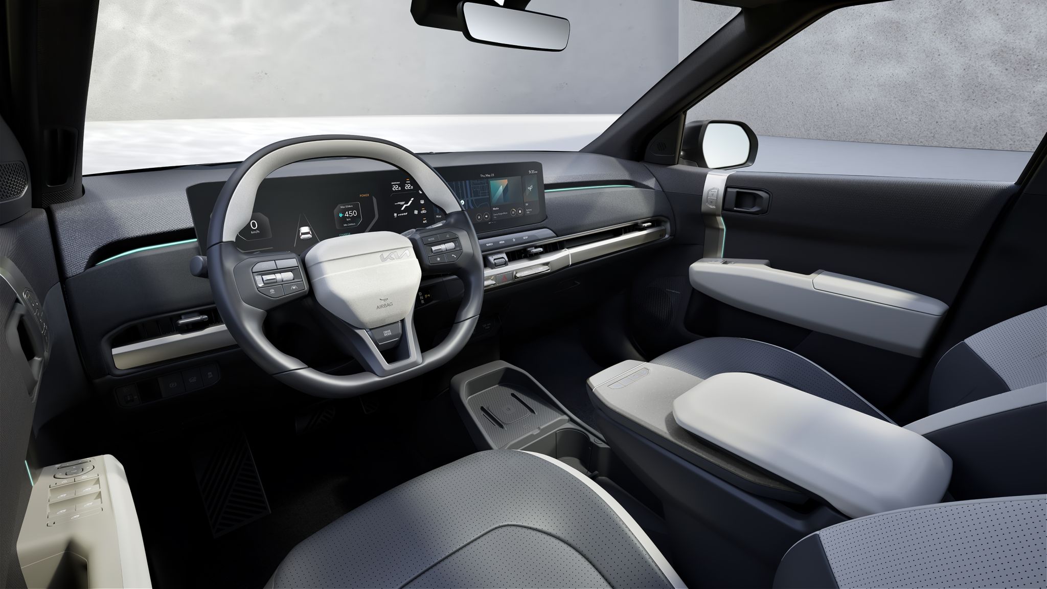 Kia EV3 Electric Car Lease Interior