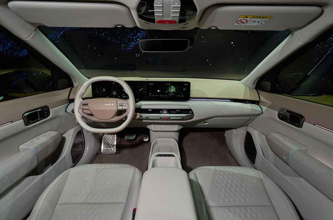 Kia EV4 Electric Car Lease Interior