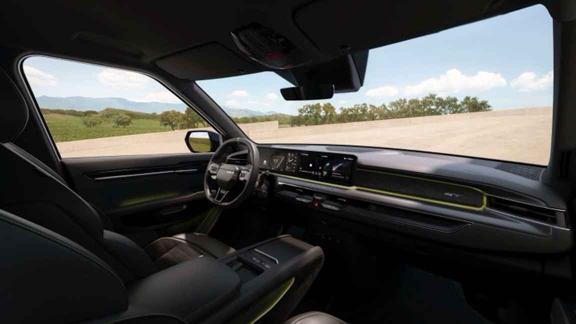 Kia EV9 GT Electric Car Lease Interior