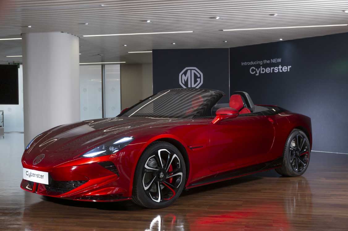 MG Cyberster Electric Car Lease Business