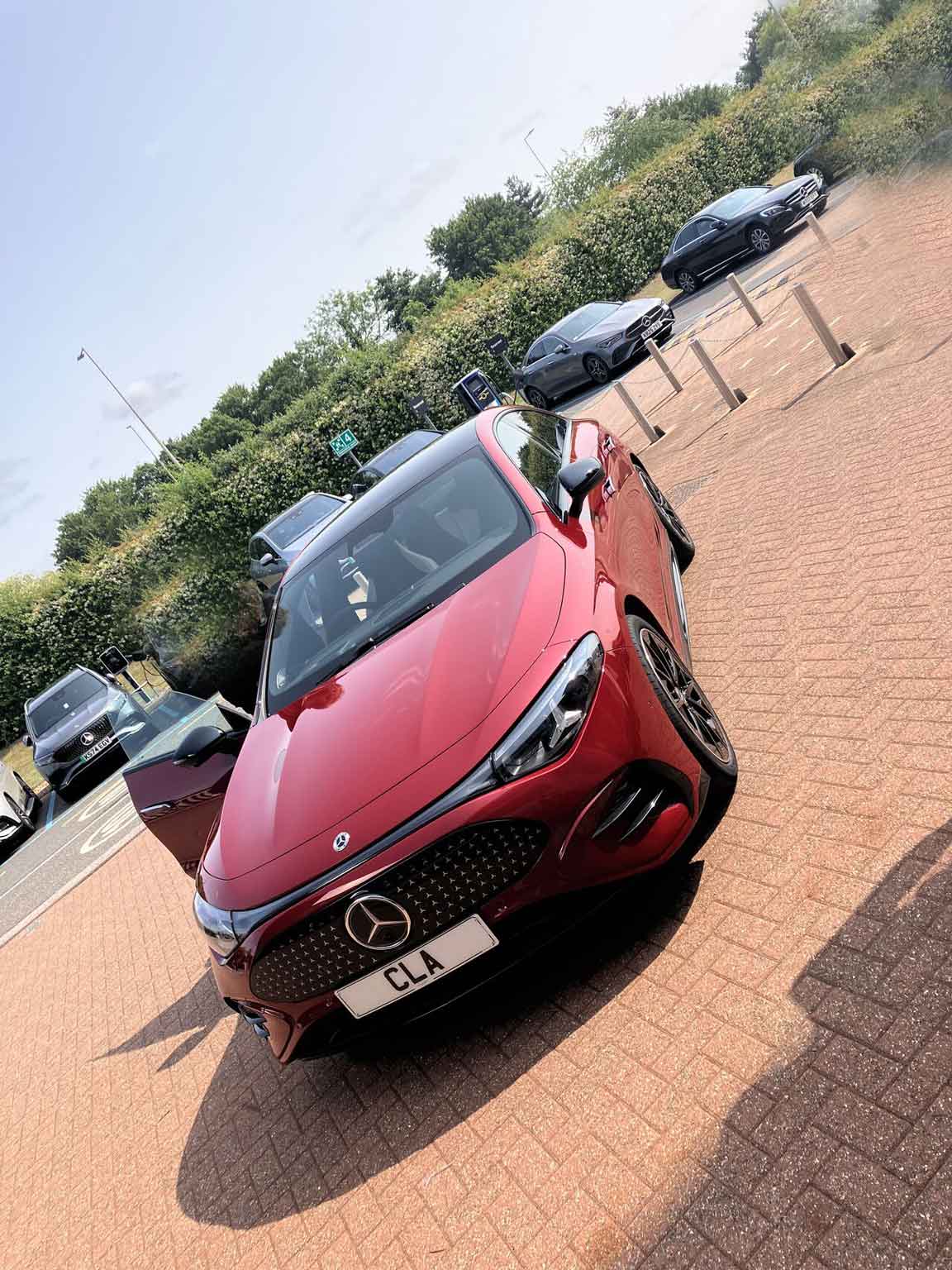 Merc CLA Electric Car Leasing