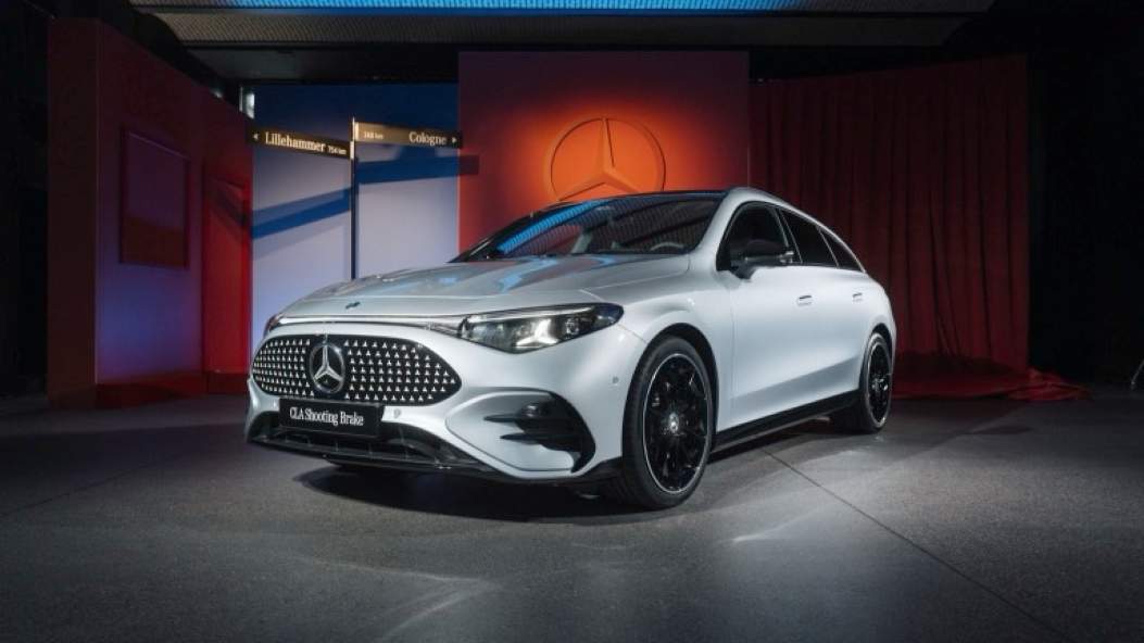 Mercedes CLA Electric Shooting Brake Electric Car Lease UK