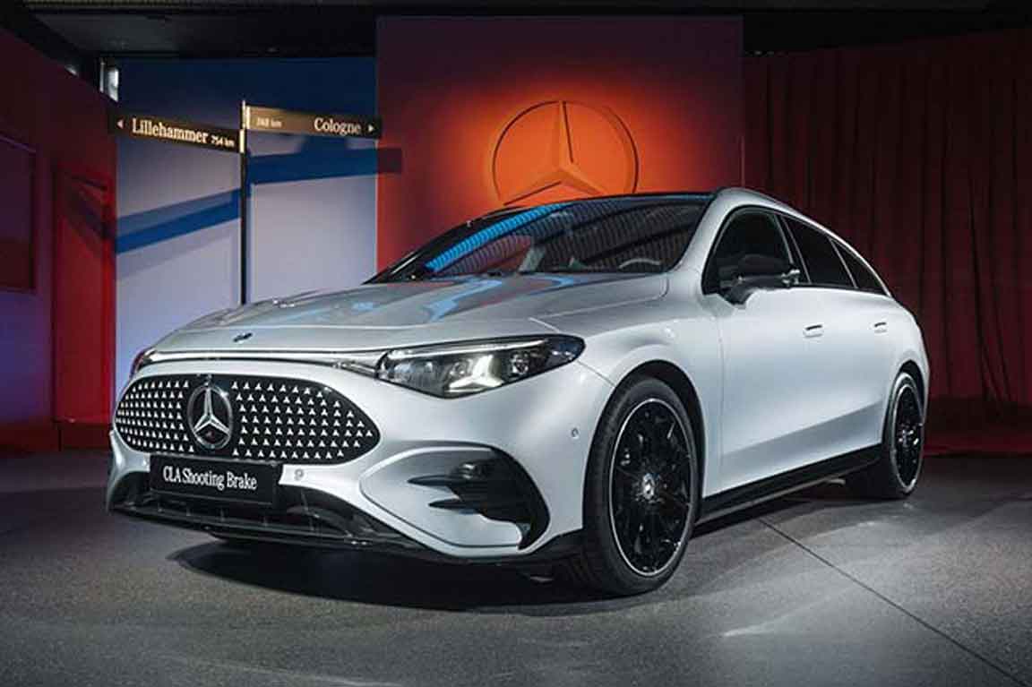 Mercedes CLA Shooting Brake Electric Car Lease