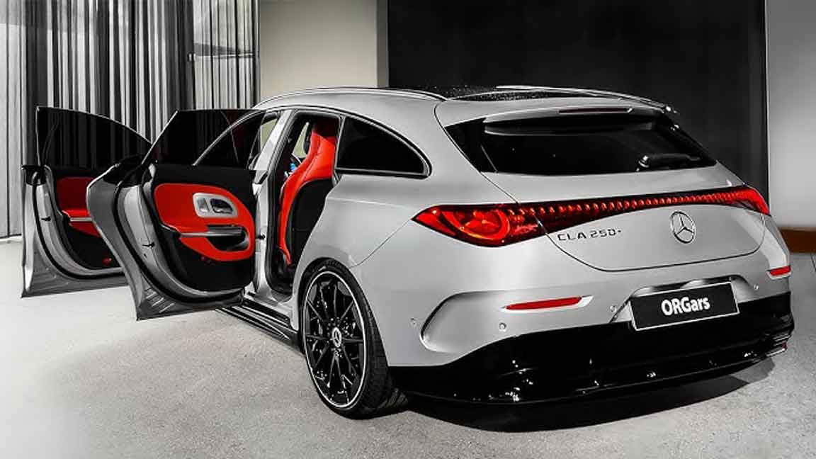 Mercedes CLA Shooting Brake Electric Car Leasing
