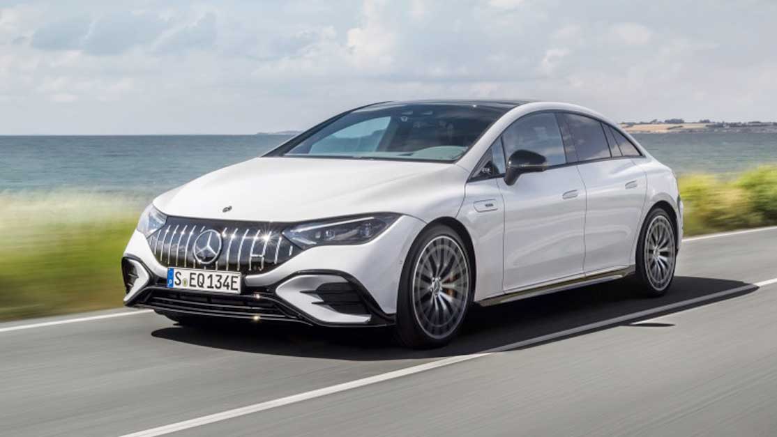 Mercedes EQE Saloon Electric Car Lease
