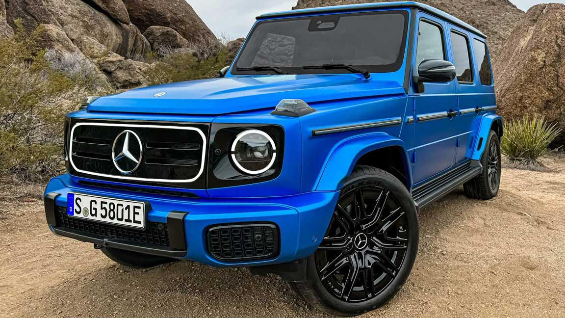 Mercedes G-Class Electric Car Lease UK
