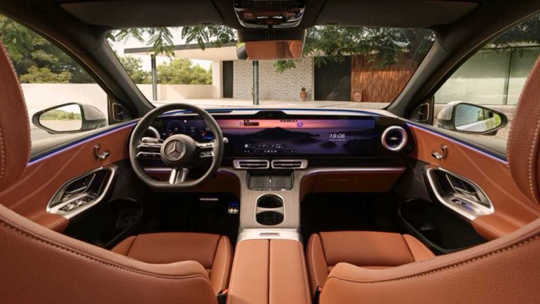 Mercedes GLC Electric Car Lease Interior