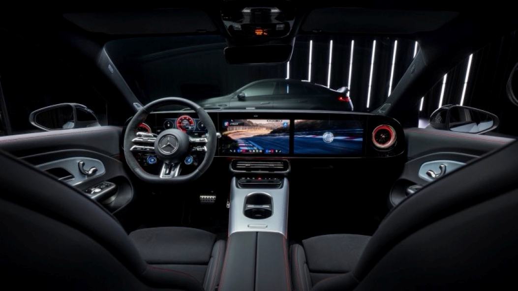 Mercedes-Benz CLA 45 4MATIC+ Saloon Electric Car Lease Interior