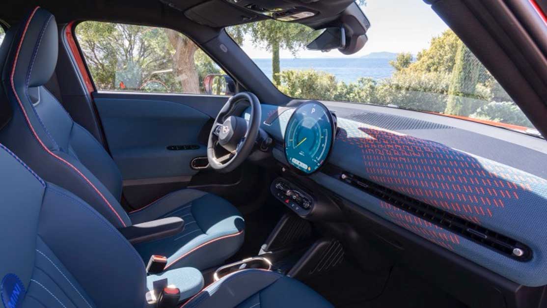 Mini Aceman Electric Car Lease Interior