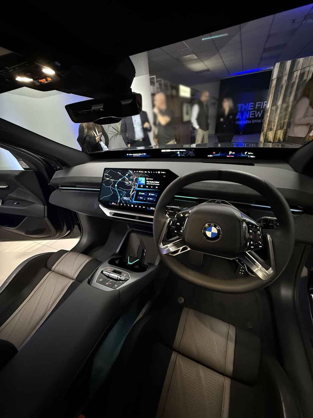 New BMW iX3 Electric Car Lease Interior