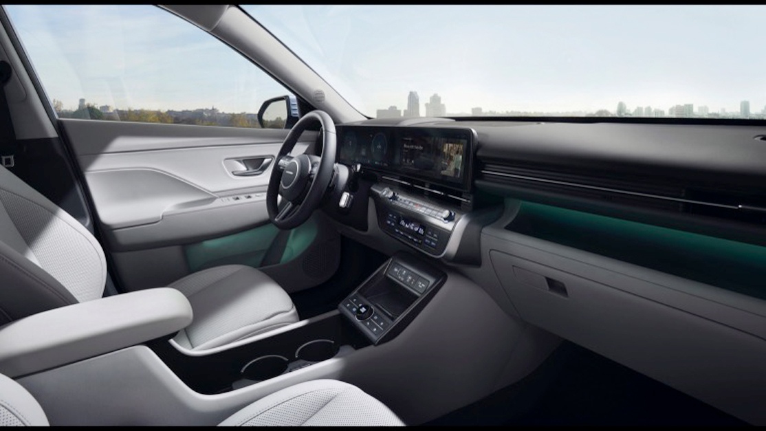 New Hyundai Kona Electric Car Lease Interiors