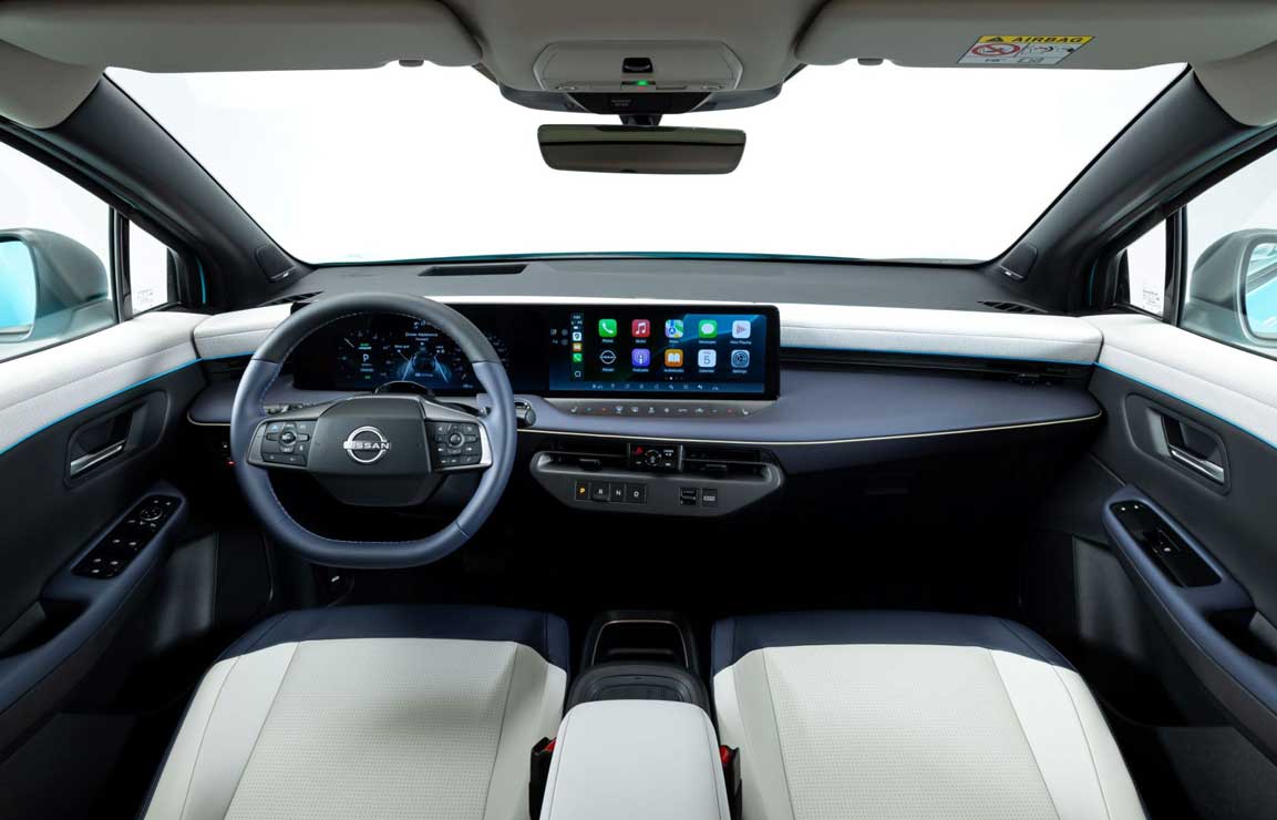 Nissan Leaf New Electric Car Lease Interior