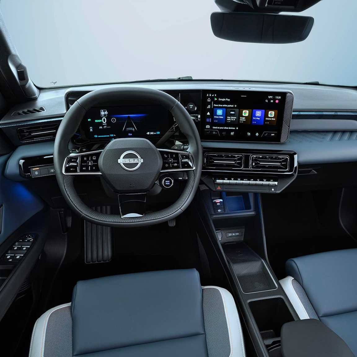Nissan Micra Electric Car Lease Interior
