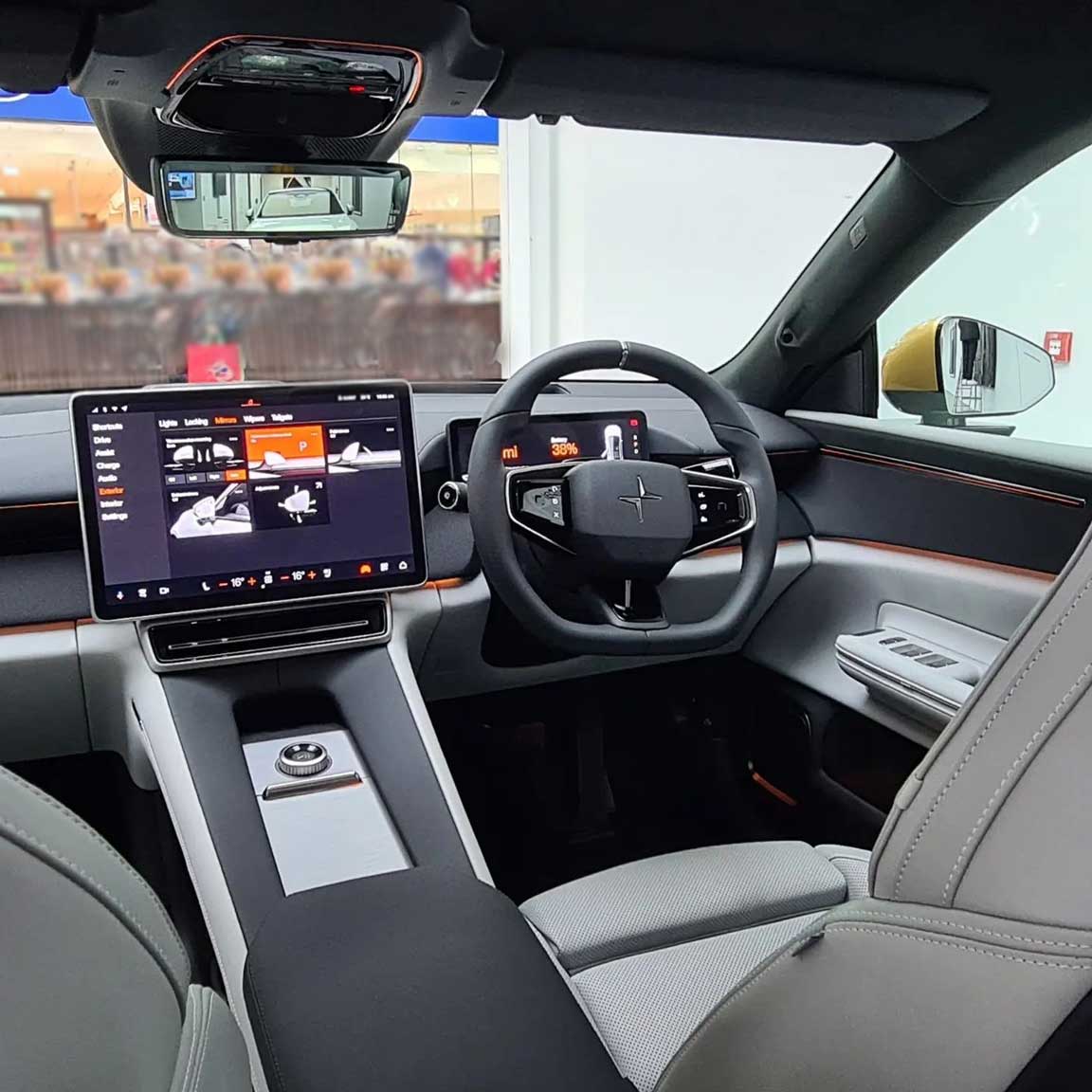 Polestar 4 400kW 100kWh Long Range Dual Motor Plus 5dr Auto Electric Car Lease Interior