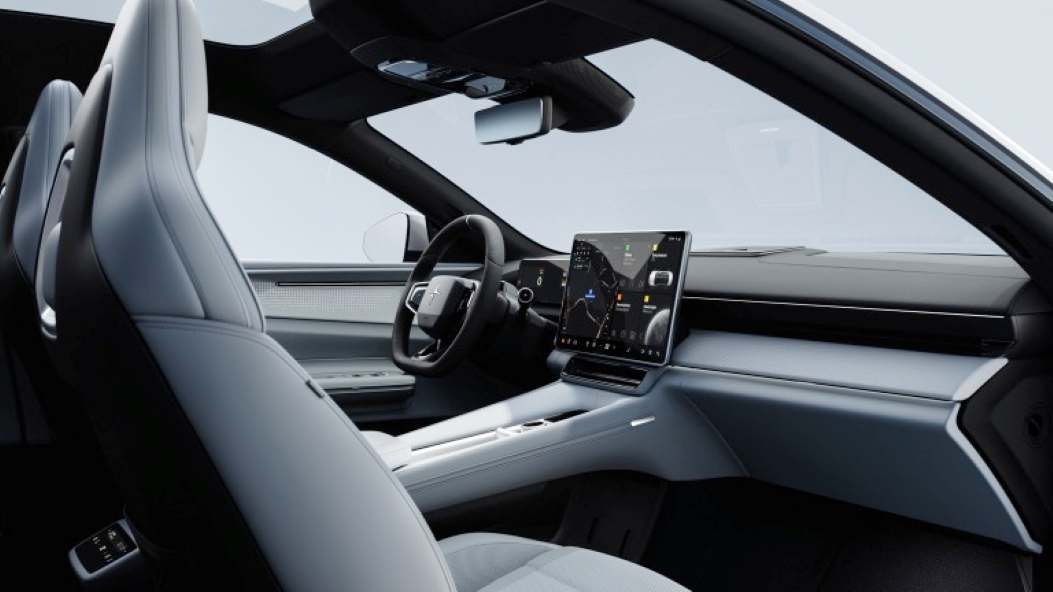 Polestar 4 Coupe Electric Car Lease Interior