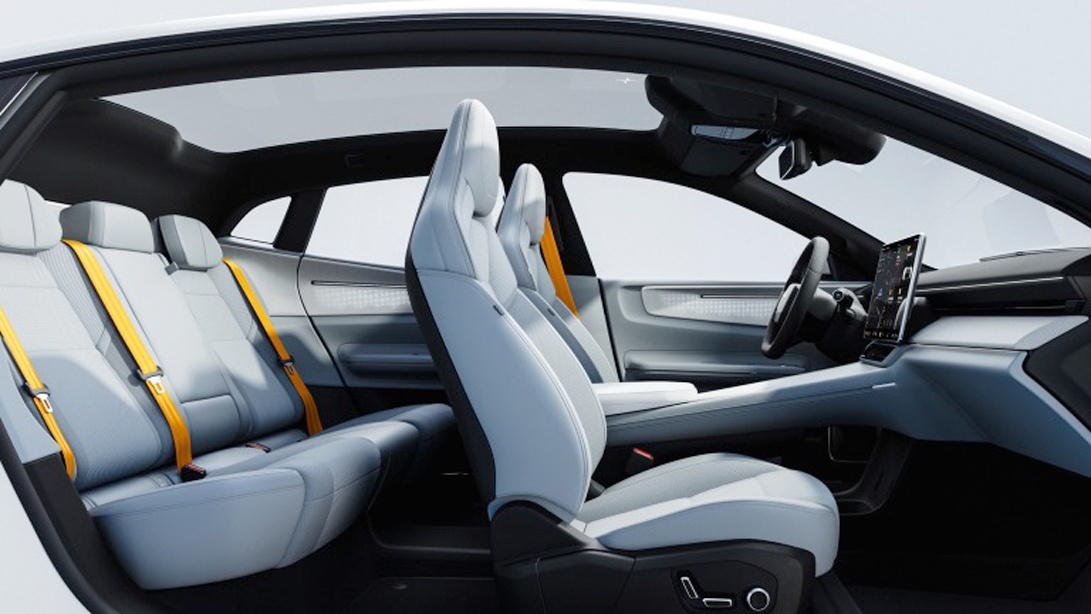 Polestar 4 Electric Car Lease Interiors