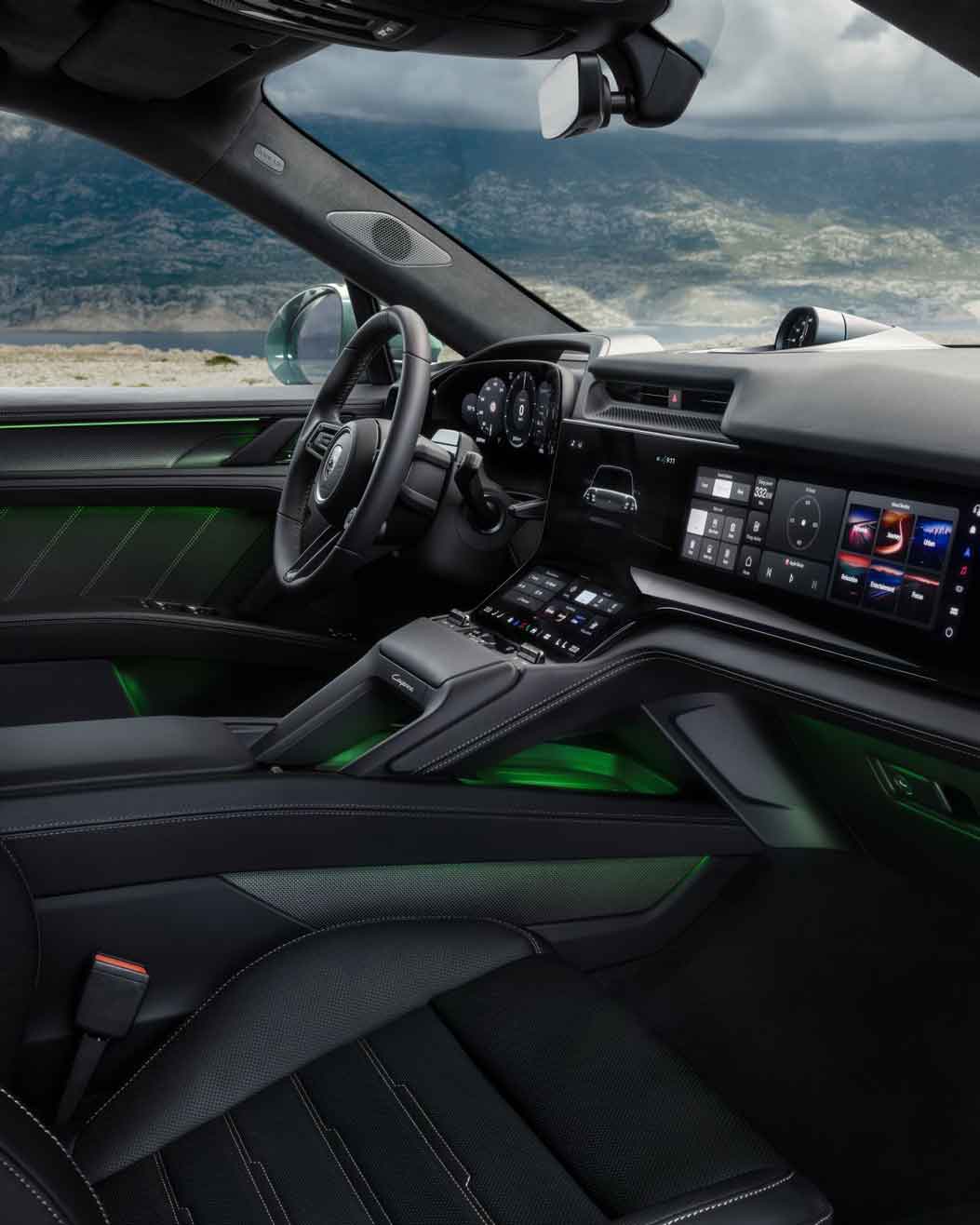 Porsche Cayenne Electric Car Lease Interior