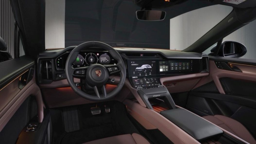 Porsche Cayenne S Electric Car Lease Interior