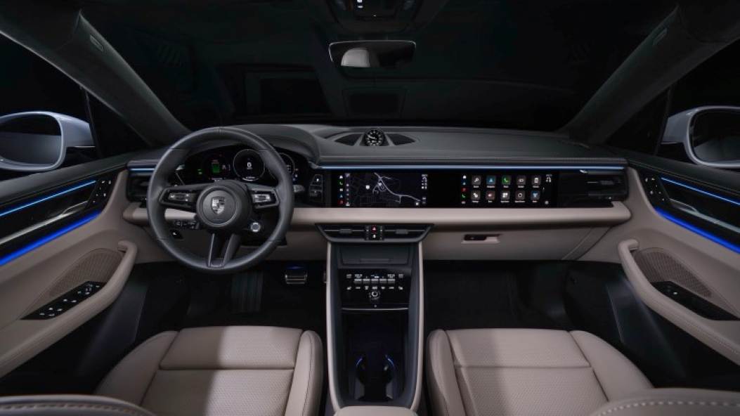 Porsche Macan Electric Car Lease Interior