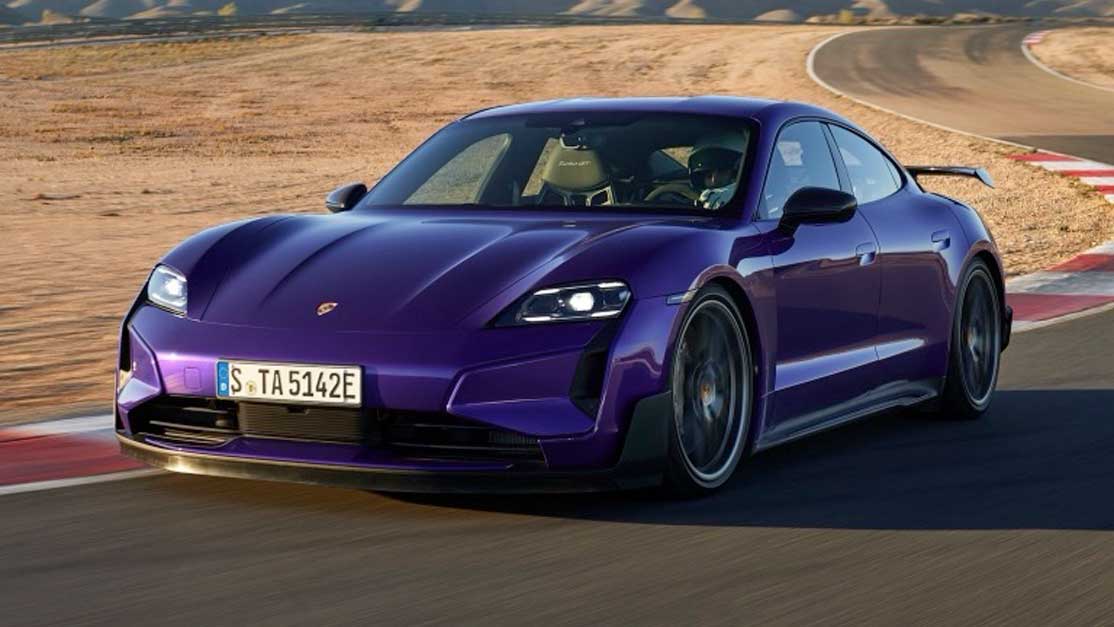 Porsche Taycan Turbo GT Weissach Package Electric Car Lease