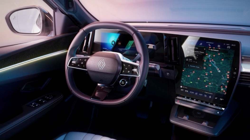 Renault Scenic E-Tech Electric Car Lease Interior