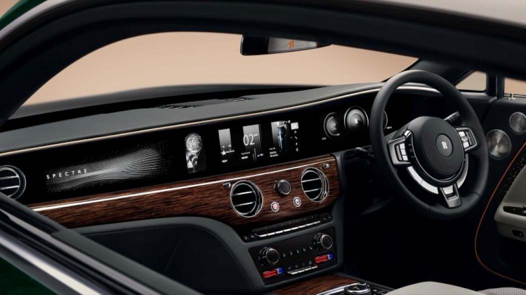 Rolls Royce Spectre Series II Electric Car Lease Interior