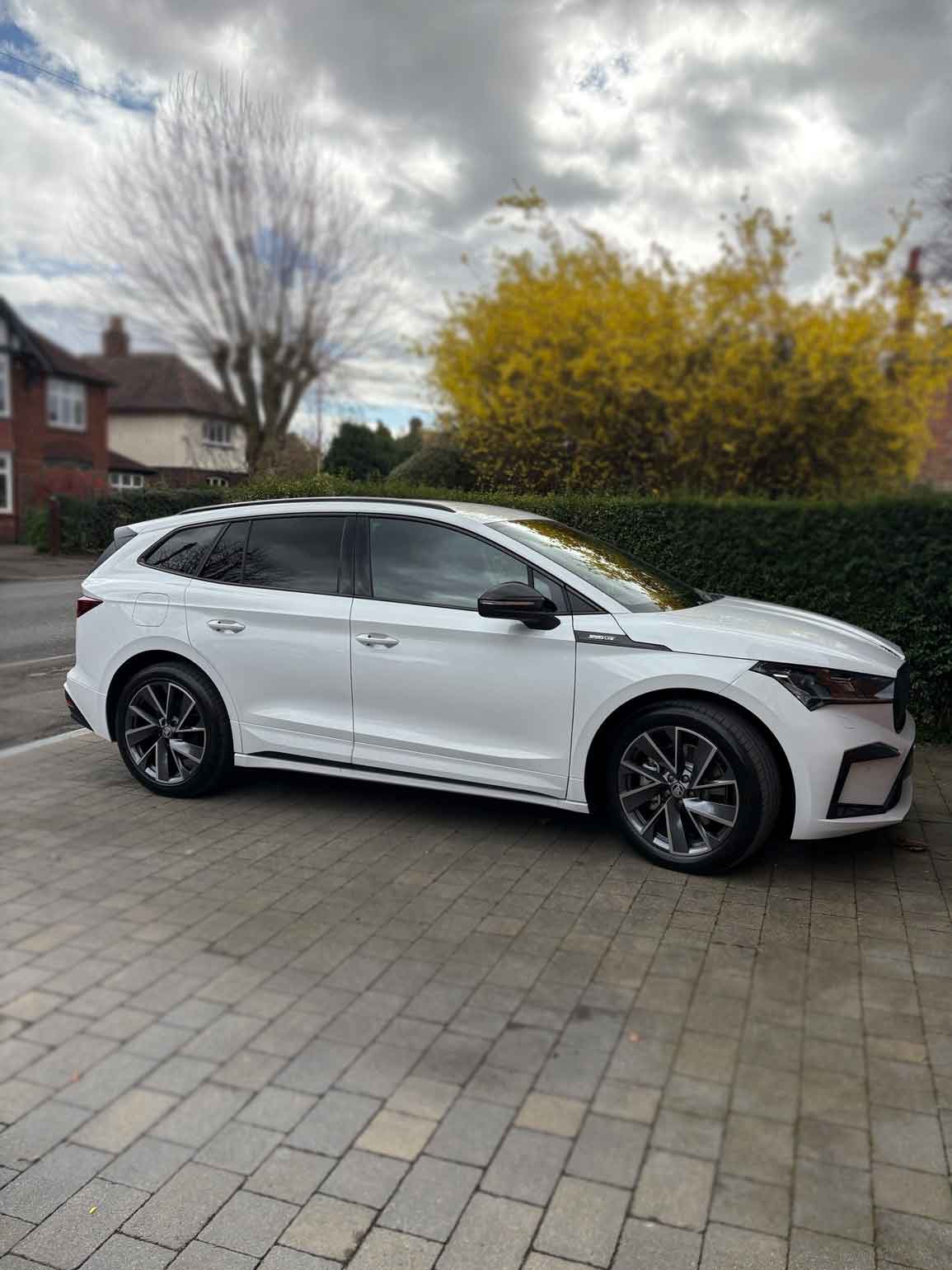 Skoda ENYAQ ESTATE 210KW 85x Sportline Plus 82KWh 4x4 5dr Auto Electric Car Lease UK
