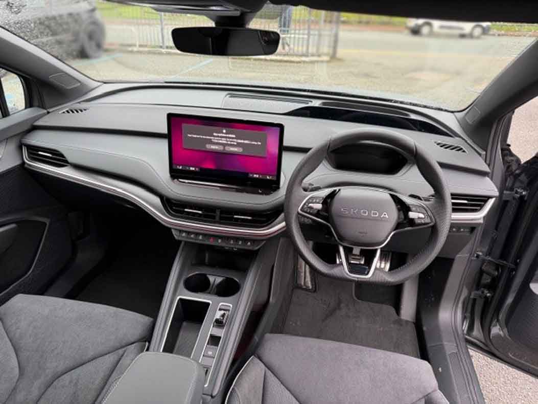 Skoda Enyaq Electric Car Lease Interior