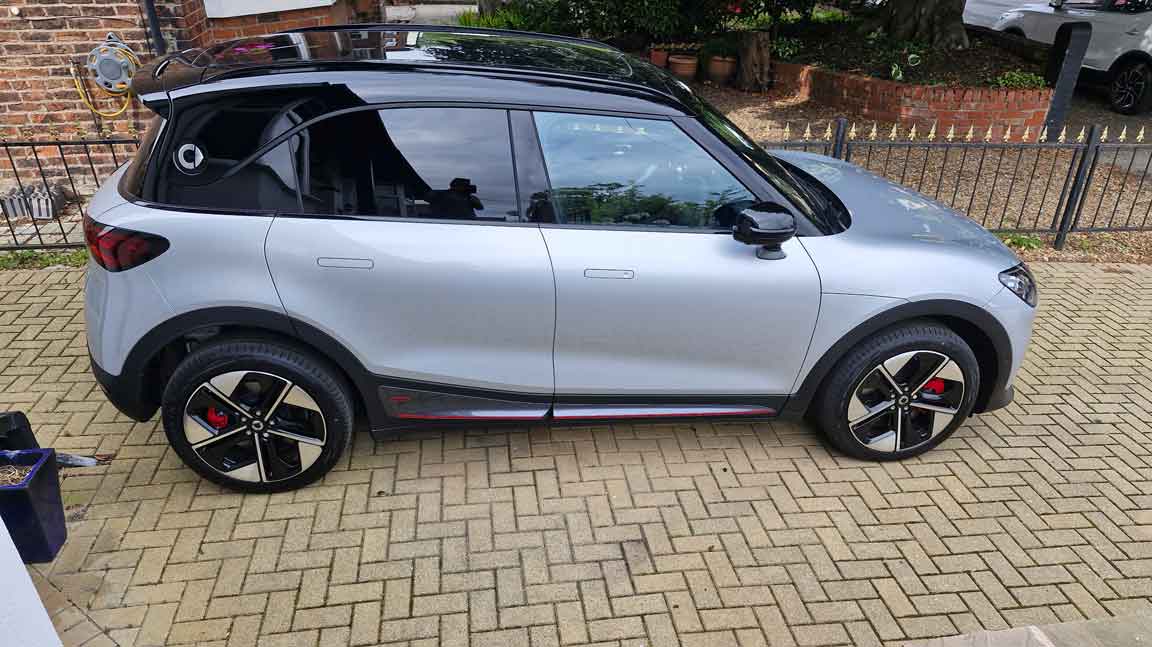 Smart Hashtag 1 Brabus Electric Car Lease UK