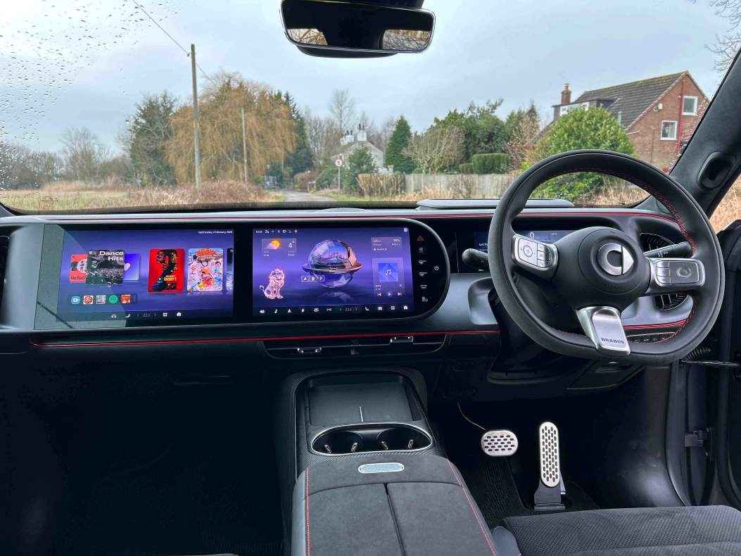 Smart Hashtag 5 475kW Brabus 100kWh 5dr Auto Electric Car Lease Interior