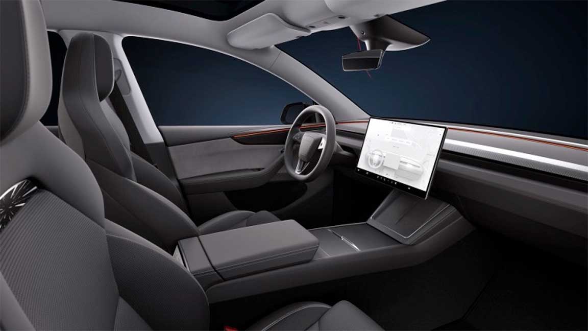 Tesla Model Y Performance Juniper Electric Car Lease Interior