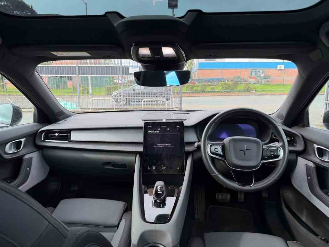 Used Polestar 2 Electric Car lease Interior